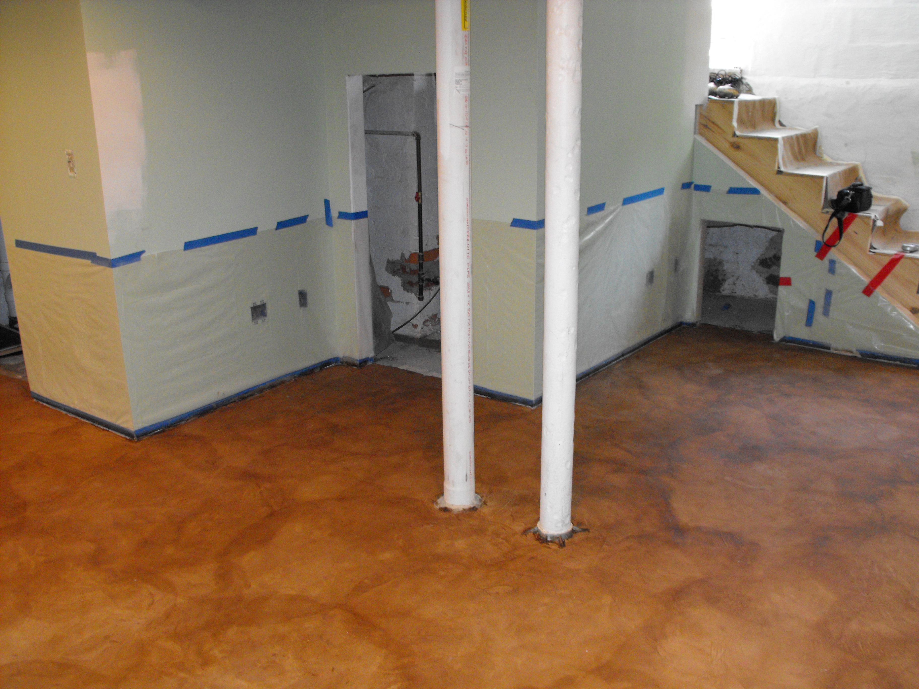 Stained Concrete Basement Floor | 3648 x 2736 · 2429 kB · jpeg